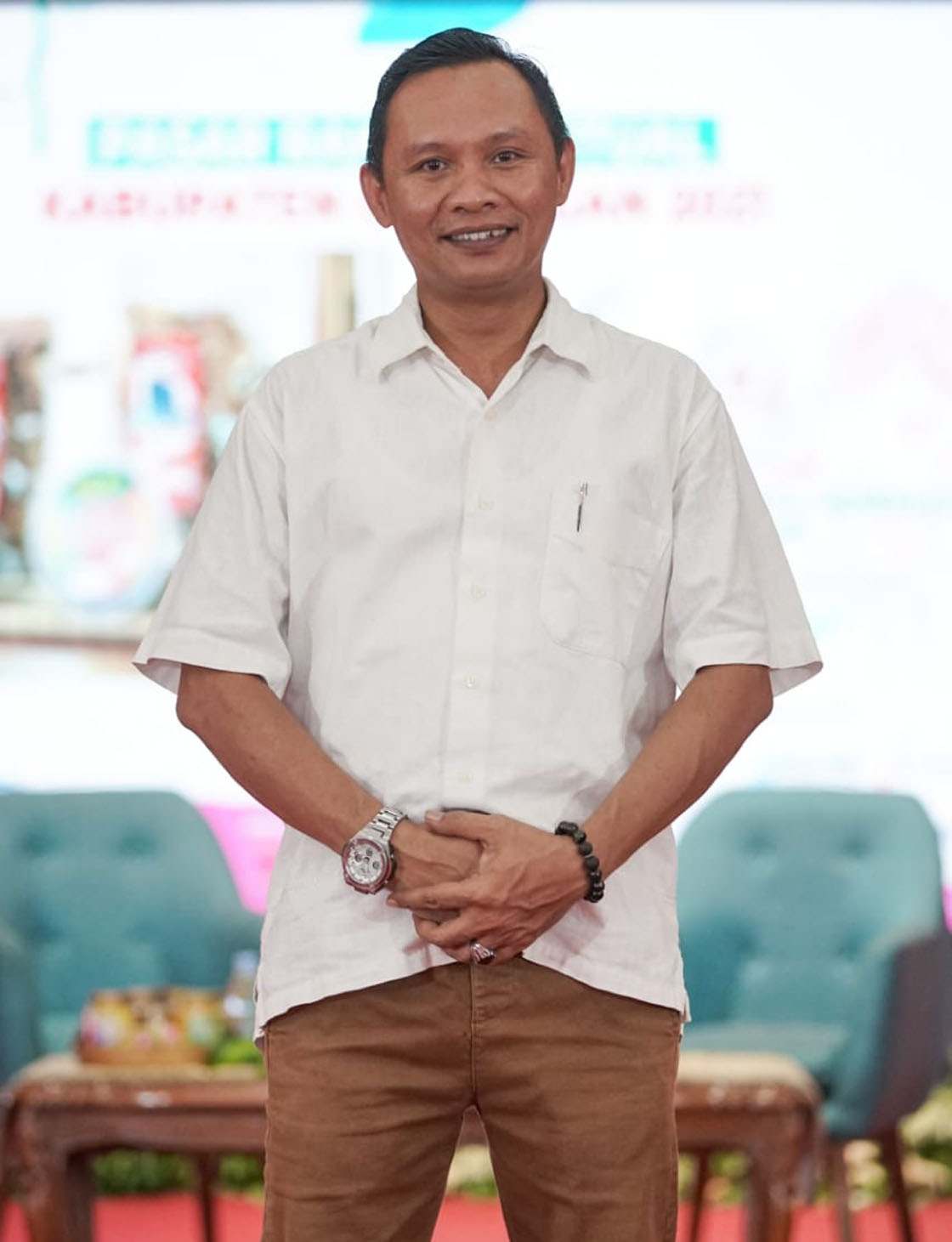 Kadisperindag Grobogan Pradana Setyawan SPt MP